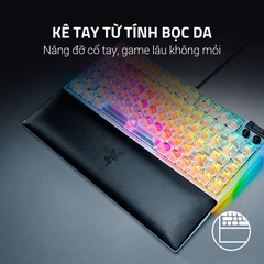 Bàn phím cơ Razer BlackWidow V4 75% Phantom White Edition RGB Hotswap Razer Switch Orange RZ03-05003500-R3M1