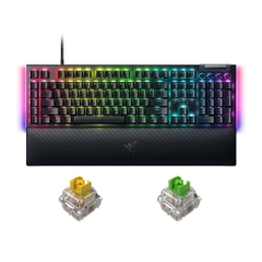 Bàn phím cơ Razer BlackWidow V4 RGB Razer Switch Green/ Yellow