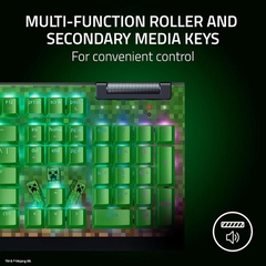 Bàn phím cơ Razer BlackWidow V4 X Minecraft Edition RZ03-04704100-R3M1