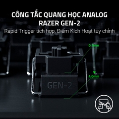 Bàn phím cơ Razer Huntsman V3 Pro 8KHz Analog Optical RZ03-05530100-R3M1