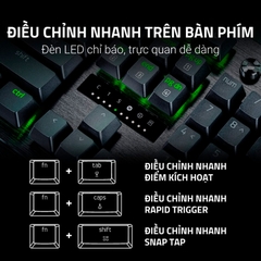 Bàn phím cơ Razer Huntsman V3 Pro 8KHz Analog Optical RZ03-05530100-R3M1