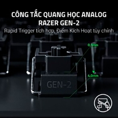 Bàn phím cơ Razer Huntsman V3 Pro Tenkeyless 8KHz Analog Optical