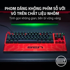 Bàn phím cơ Razer Huntsman V3 Pro Tenkeyless 8kHz Sentinels Edition Analog Optical RZ03-05521700-R3M