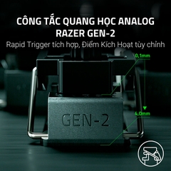 Bàn phím cơ Razer Huntsman V3 Pro Tenkeyless CS2 Counter-Strike 2 Edition Analog Optical RZ03-04982100-R3M1