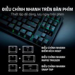 Bàn phím cơ Razer Huntsman V3 Tenkeyless 8KHz Analog Optical RZ03-05750100-R3M1