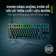 Bàn phím cơ Razer Huntsman V3 Tenkeyless 8KHz Analog Optical RZ03-05750100-R3M1