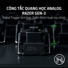Bàn phím cơ Razer Huntsman V3 Tenkeyless 8KHz Analog Optical RZ03-05750100-R3M1