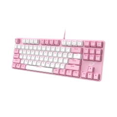 Bàn phím cơ TKL Dareu EK87 Pink White D Switch Red / Blue / Brown