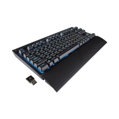 Bàn phím cơ TKL không dây Corsair K63 Special Edition Ice Blue Led Mx Red CH-9145050-NA