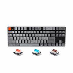 Bàn phím cơ TKL không dây Keychron K1V4 Led RGB Gateron Switch Low Profile Red / Blue / Brown