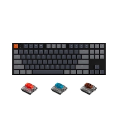 Bàn phím cơ TKL không dây Keychron K1V5 Led RGB Gateron Switch Low Profile Red / Blue / Brown