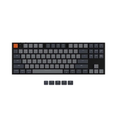 Bàn phím cơ TKL không dây Keychron K1V5 White Led Gateron Switch Low Profile Red / Blue / Brown