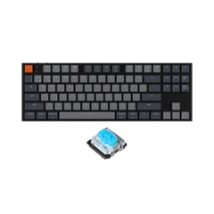 Bàn phím cơ TKL không dây Keychron K1V5 White Led Gateron Switch Low Profile Red / Blue / Brown