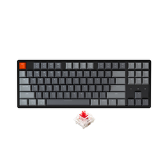 Bàn phím cơ TKL không dây Keychron K8 Aluminum Led RGB HotSwap Gateron Switch Red / Blue / Brown