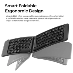 Bàn phím gập không dây Keychron B11 Pro Ultra-Slim Wireless