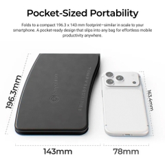 Bàn phím gập không dây Keychron B11 Pro Ultra-Slim Wireless