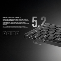 Bàn phím không dây HyperWork HyperOne Gen 3 Full Aluminum