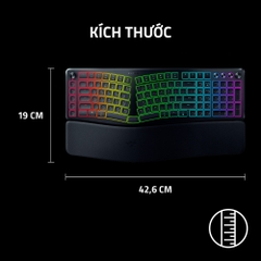 Bàn phím không dây Razer Pro Type Ergo Wireless RZ03-05440100-R3M1
