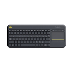 Bàn phím không dây Touchpad Logitech K400 Plus Black 920-007165