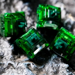 Bộ 45 switch cơ AKKO Green Fog Switch 60 ± 10gf 5 Pin (Linear Sw)