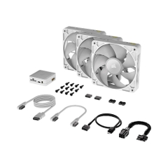 Bộ ba Fan Case Corsair iCUE LINK RX120 RGB 120mm PWM White CO-9051022-WW