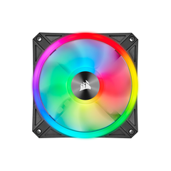 Bộ ba Fan Case Corsair QL120 RGB 120mm Black with Lighting Node CORE CO-9050098-WW