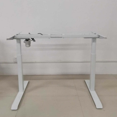 Bộ chân chữ T bàn nâng hạ Ergolife White ERD-1210W