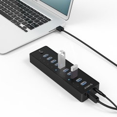 Bộ chia USB 10 cổng USB 3.0 Orico P10-U3-V1