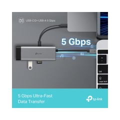 Bộ chia USB Type-C ra 5 cổng TP-Link UH5020C
