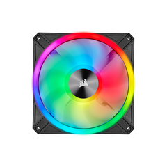 Bộ hai Fan Case Corsair QL140 RGB 140mm Black with Lighting Node CORE CO-9050100-WW