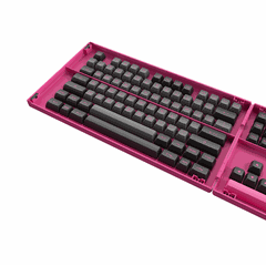 Bộ Keycap Akko Black & Rose PBT Double-Shot ASA Profile