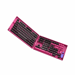 Bộ Keycap Akko Black & Rose PBT Double-Shot ASA Profile