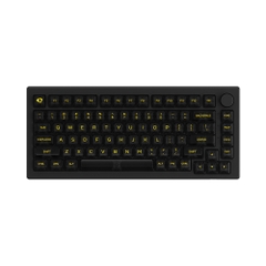 Bộ Keycap Akko Black Set V2 PC ASA-Clear Profile