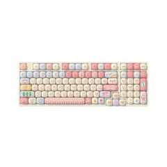 Bộ Keycap Akko Piggy Party Cute PBT Dyesub MOG Profile