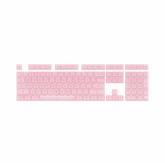 Bộ Keycap Akko Pink PC ASA-Clear Profile