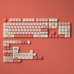 Bộ Keycap Akko Raccoon MAO PBT Dyesub MAO Profile