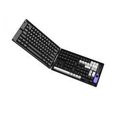 Bộ Keycap Akko White on Black PBT Double-Shot ASA Profile