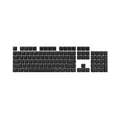 Bộ Keycap Corsair PBT Double-Shot PRO Onyx Black CH-9911060-NA