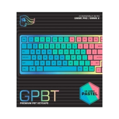 Bộ Keycap Glorious GPBT Pastel PBT Dye-sub Cherry Profile
