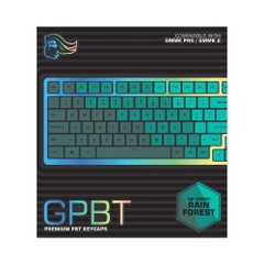 Bộ Keycap Glorious GPBT Rain Forest PBT Dye-sub Cherry Profile