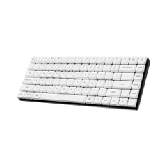 Bộ Keycap Keychron Black on White PBT Double-shot LSA Low Profile