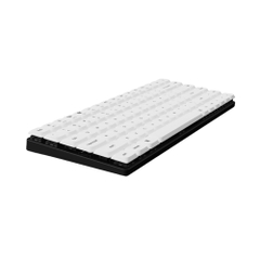 Bộ Keycap Keychron Black on White PBT Double-shot LSA Low Profile