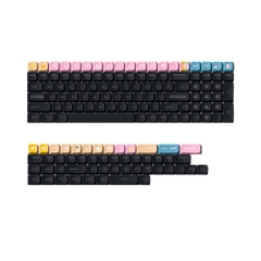 Bộ Keycap NuPhy Numoji Dark PBT Dye-sub nSA Profile for Low-Profile