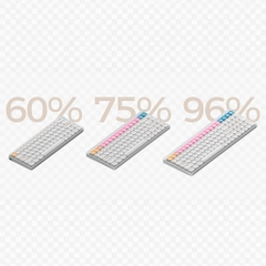 Bộ Keycap NuPhy Numoji Dark PBT Dye-sub nSA Profile for Low-Profile