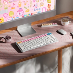 Bộ Keycap NuPhy Numoji Dark PBT Dye-sub nSA Profile for Low-Profile