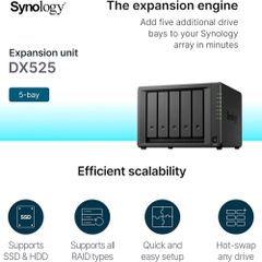 Bộ mở rộng NAS Synology DX525