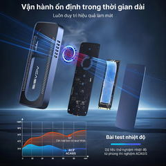 Box di động SSD M.2 NVMe 10Gbps ACASIS EC-6608AIR