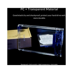 Box ổ cứng 2.5 inch 5Gbps Orico Transparent 2139C3-CR-EP
