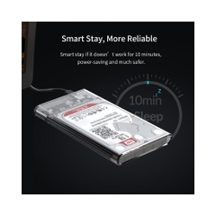 Box ổ cứng 2.5-inch 5Gbps Orico Transparent 2139U3-CR
