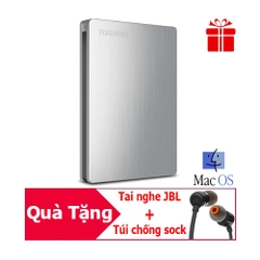 Ổ cứng di động 1TB Toshiba Canvio Slim II Aluminium USB 3.0